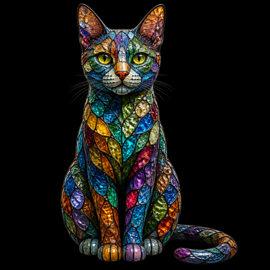 Kaleidoscope Cat